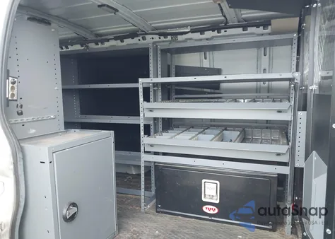 2017 Chevrolet Express 2500 Work Van из США, поврежденный, VIN 1GCWGAFF8H1246565